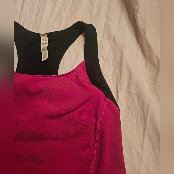 Under Armour Pink Tank Top Woman's XS - Picture 3 of 9